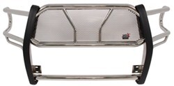 Westin HDX Grille Guard with Punch Plate - Polished Stainless Steel - 57-3540