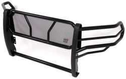 Westin HDX Grille Guard with Punch Plate - Black Powder Coated Steel                                