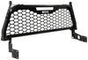 grid-style headache rack includes mounting hardware westin hlr - punch plate screen black powder coated aluminum