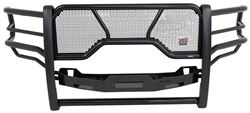 Westin HDX Winch Mount Grille Guard with Punch Plate - Black Powder Coated Steel                    