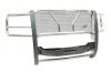Westin HDX Winch Mount Grille Guard with Punch Plate - Polished Stainless Steel Silver 57-93870