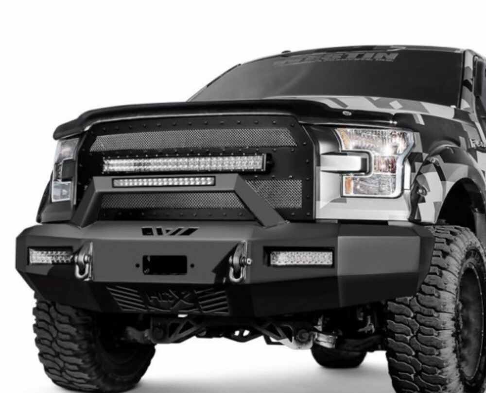 2019 Ram 3500 Westin Hdx Front Bumper W Winch Mount Black Powder