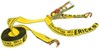 Erickson Ratchet Tie-Down Strap w/ Web Clamp and Double J-Hooks - 2" x 30' - 3,300 lbs 21 - 30 Feet Long 58510