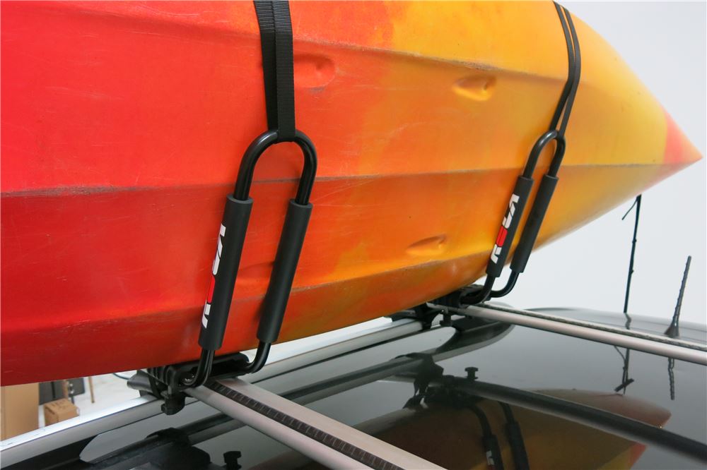 Rola J-Rac Kayak Carrier with Tie-Downs - J-Style - Fixed Arms - Clamp ...