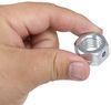 trailer suspension parts nut locknut for spring-eye bolts and u-bolts - 5/8 inch diameter zinc plated