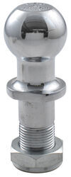 Pintle Hitch Ball with 1-7/8" Diameter, 6,000 lb GTW - Chrome