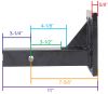 63057 - Standard Shank Tow Ready Pintle Hitch
