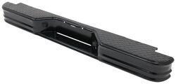 Westin Fey Diamondstep Rear Bumper with Custom Installation Kit - Black Powder Coated Steel         