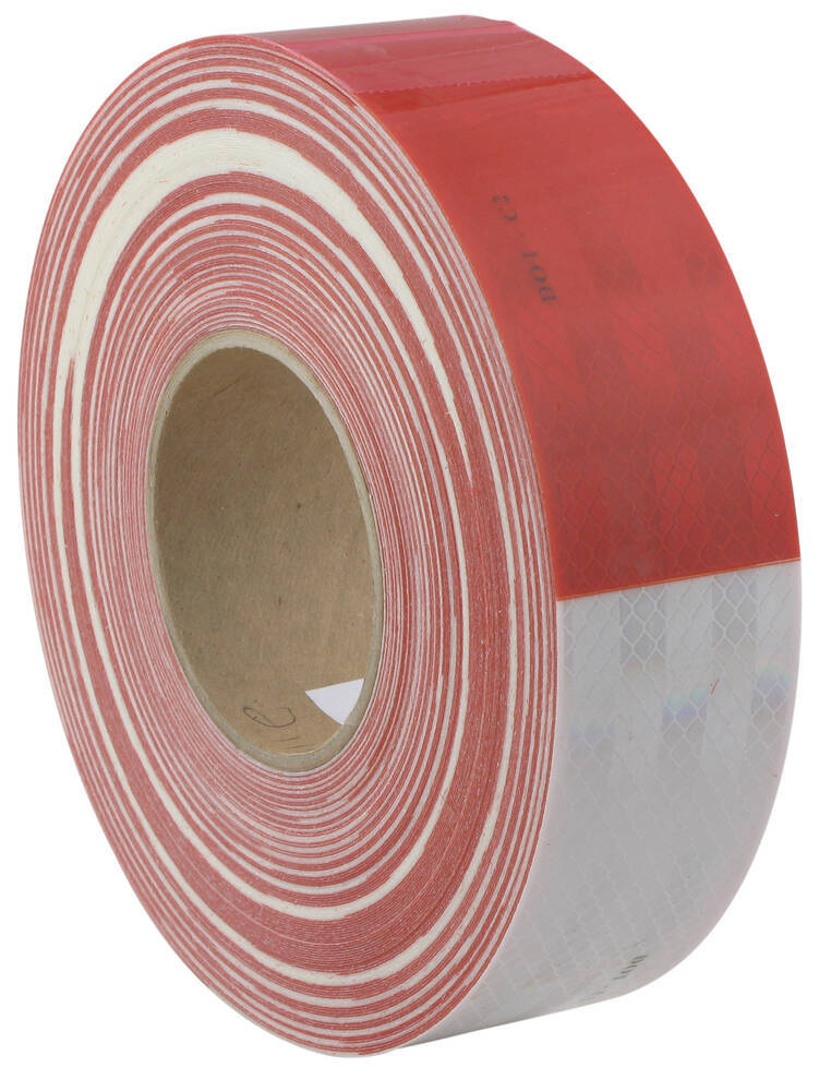 3M 7-Year Conspicuity Tape, Red and White, 2
