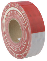 3M 7-Year Conspicuity Tape, Red and White, 2" x 150' Roll