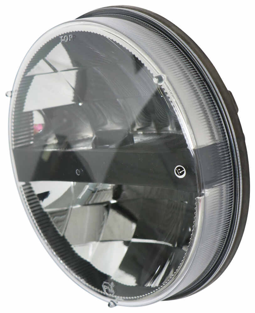 Replacement Peterson Great White LED Headlight - Dual Beam - 7" Round - 12V/24V White 701C