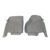 Westin Sure-Fit Custom Auto Floor Liners - Front - Gray Contoured 72-120043