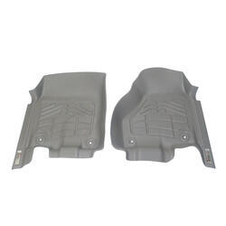 Westin Sure-Fit Custom Auto Floor Liners - Front - Gray                                             