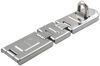 Master Lock Contractor Grade Double-Hinged Hasp - 7-3/4" Long