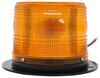 beacon surface mount piranha led strobe warning light - 6 flash patterns 360 degree 5 diodes amber 12v/24v