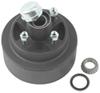 for 2200 lbs axles 4 on inch dexter trailer hub and drum assembly 2 200-lb - 7 diameter