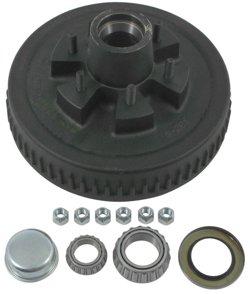 Dexter Trailer Hub and Drum Assembly for 5,200-lb Axles - 12