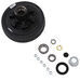 Dexter Trailer Hub and Drum Assembly - 5,200-lb and 6,000-lb E-Z Lube Axles - 12" - 6 on 5-1/2