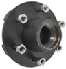 for 5200 lbs axles 6 on 5-1/2 inch dexter trailer idler hub assembly 5 200-lb e-z lube -