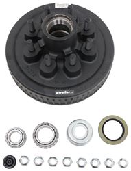 Dexter Trailer Hub and Drum Assembly - 7K lb E-Z Lube Axle - 12" - 8 on 6-1/2 - 5/8" Studs - 8-219-18UC3