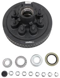 Dexter Trailer Hub and Drum Assembly - 7K lb E-Z Lube Axle - 12" - 8 on 6.5 - 9/16" Studs