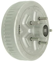 Dexter Trailer Hub and Drum for 3,500-lb Axles - 10" Diameter - 5 on 4-1/2 - Galvanized - 8-247-50