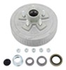 hub with integrated drum for 3500 lbs axles dexter trailer and assembly - 3 500-lb e-z lube 10 inch 5 on 4-1/2 galvanized