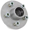 Trailer Hub Assembly - 2,200-lb E-Z Lube Axle - 5 on 4-1/2 - 13" - 15" Wheels - Galvanized 13 Inch Wheel,14 Inch Wheel,14-1/2 Inch Wheel,15 