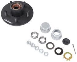Dexter Trailer Idler Hub Assembly - 2,000-lb and 2,200-lb E-Z Lube Axles - Pre-Greased - 5 on 4-1/2 - 8-258-5UC1-EZ