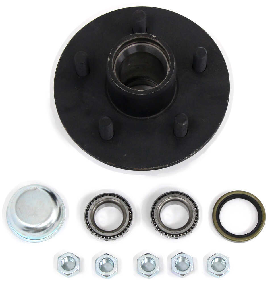 Dexter Trailer Idler Hub Assembly for 2,200-lb Axles - 5 on 4-1/2 For 2000 lbs Axles 8-258-5UC1