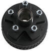 hub with integrated drum for 2000 lbs axles dexter trailer and assembly hydraulic brakes - 2 000-lb 5 on 4-1/2