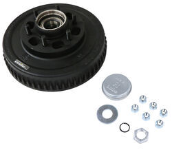 Trailer Hub & Drum Assembly - 6,000 lbs Axles - 6 on 5-1/2 - Nev-R-Lube - 8-388-80UC3