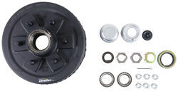 Trailer Hub and Drum Assembly - 4,400-lb E-Z Lube Axles - 10" Diameter - 6 on 5-1/2 - 8-407-5UC3-EZ