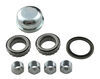 hub 4 on inch dexter trailer idler assembly for 2 000-lb axles - l44649 bearings