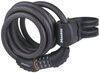 6 feet long master lock quantum self-coiling combination cable - 1/2 inch diameter x 6'