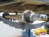 0  leaf spring suspension 94 inch long dexter trailer axle beam with e-z lube spindles - 7 000 lbs