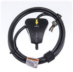 Master Lock Python Cable Lock - Vinyl Coated Steel - Adjustable Length - Up to 6' Long - 8419DPF