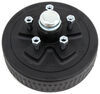 hub with integrated drum standard dexter trailer and assembly for 3 500-lb axles - 10 inch diameter 5 on 4-1/2