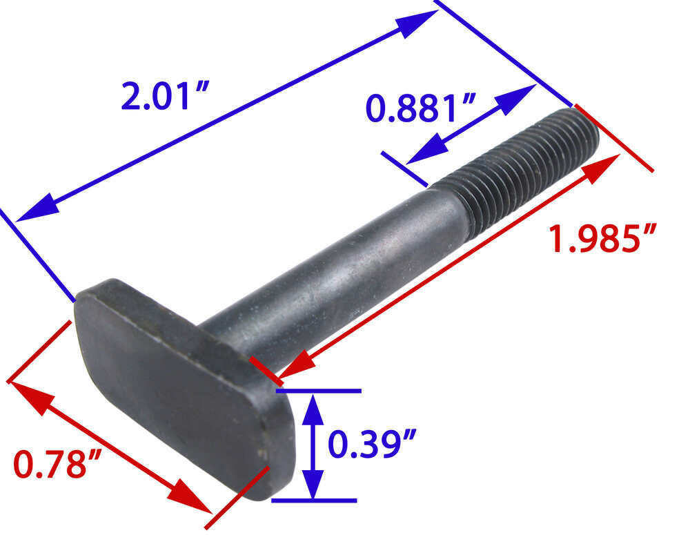 Thule t track discount dimensions