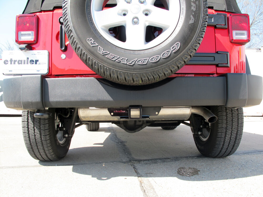 2016 Jeep Wrangler Curt Trailer Hitch Receiver - Custom Fit - Class III ...