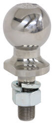 CURT 2 inch stainless steel hitch ball.