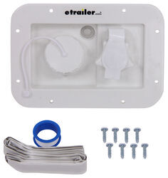 Valterra Dual RV Water Inlets - City Water and Gravity Fill - Plastic Valve - A01-2001VP