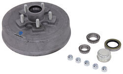 Trailer Hub and Drum Assembly - 3,500-lb Axles - 10" Diameter - 5 on 4-1/2 - Galvanized        