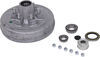 Easy Grease Trailer Hub and Drum Assembly for 6K Axles - 12" - 6 on 5-1/2 - Galvanized