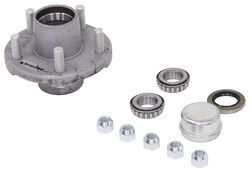 Trailer Idler Hub Assembly for 2,000-lb Axles - 5 on 4-1/2 - Galvanized                             