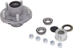 Easy Grease Trailer Idler Hub Assembly for 2K Axles - 5 on 4-1/2 - Galvanized                       