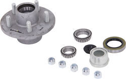 Easy Grease Trailer Idler Hub Assembly for 3.5K Axles - 5 on 4-1/2 - Galvanized                     