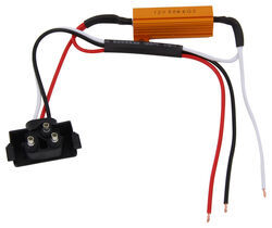 Optronics Load Resistor for LED Lights - Male PL-3 Plug and Pigtail - Qty 1 - ALEDRST1B