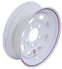Dexstar Steel Spoke Trailer Wheel - 12" x 4" Rim - 5 on 4-1/2 - White Powder Coat