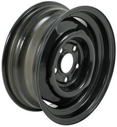 Dexstar Conventional Steel Wheel with Offset - 14" x 5-1/2" Rim - 5 on 4-1/2 - Black